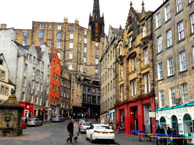 Der Grasmarket in Edinburgh